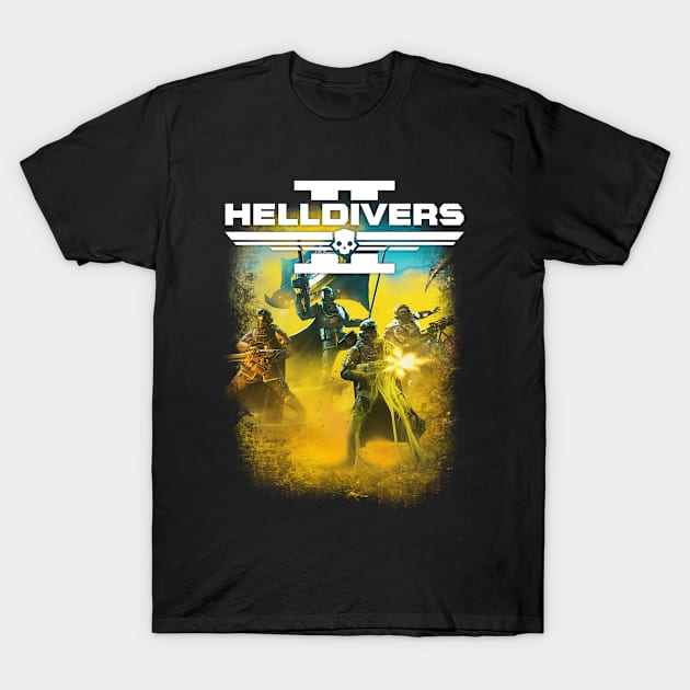 HELLDIVERS II T-Shirt by lightsdsgn